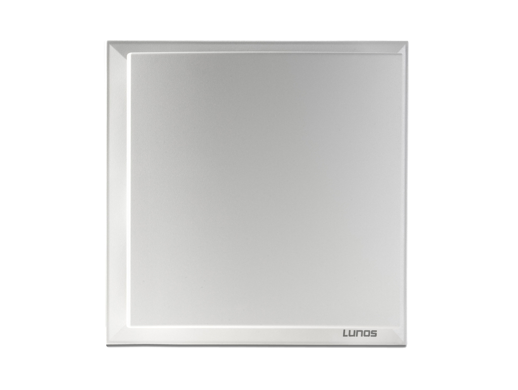 Diskret innerdeksel for 160 mm montasjerør. Luftgjennomstrømning i alle retninger. For vaskbart støvfilter og pollenfilter. Utført i fargebestandig kunststoff. Kan også leveres i sort.