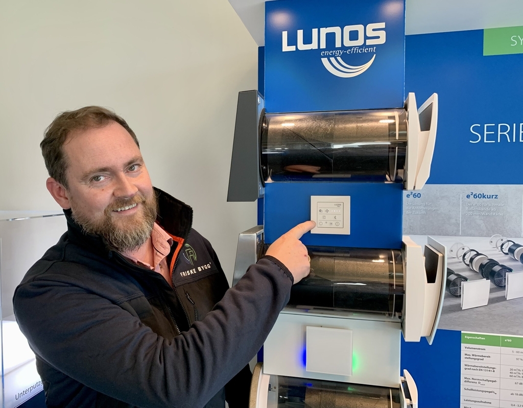 Even Bosted etablerte Friske Bygg AS i 2020. Under pandemien var fokuset på sunt inneklima spesielt stort. 