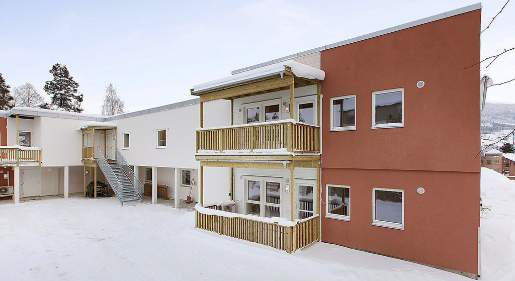 Behandlingshjemmet ble bygget om til leiligheter