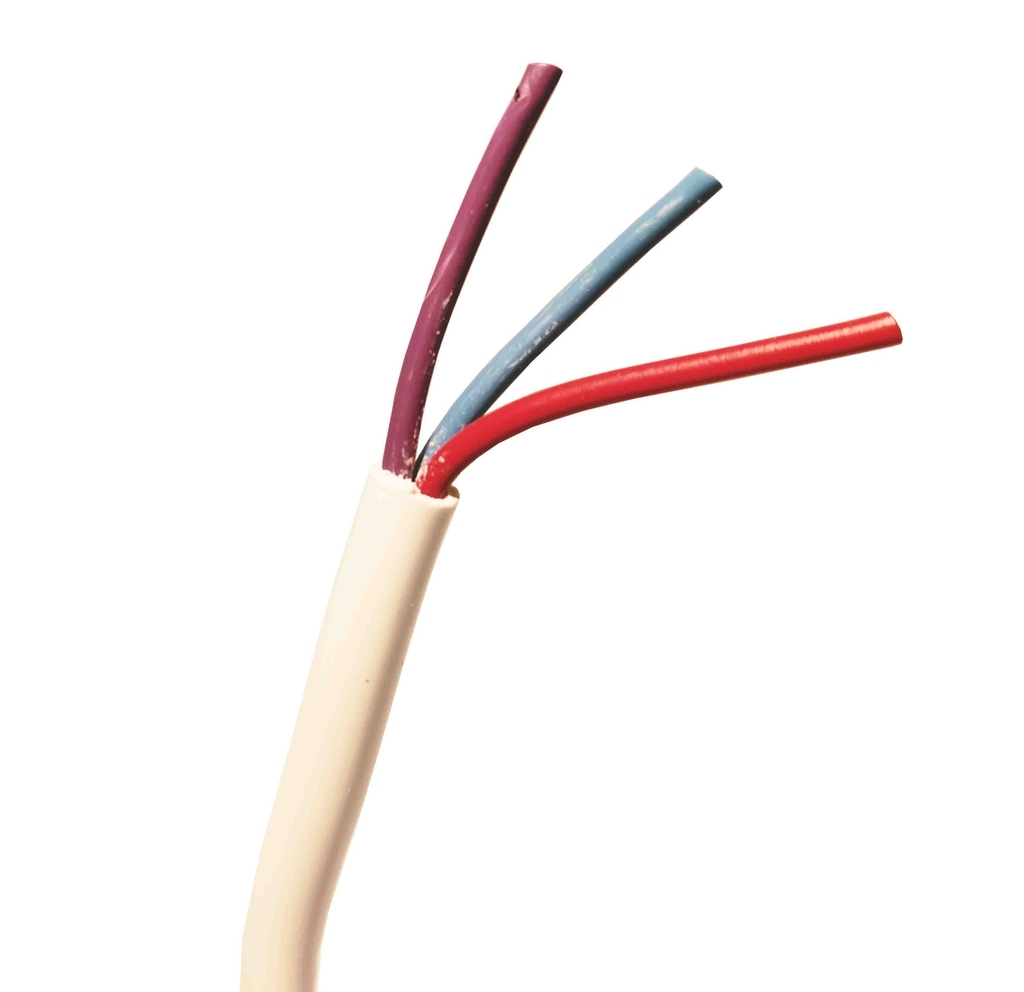Spesielt tilpasset kabel for tilkobling av ventilatorer og styringsenheter.